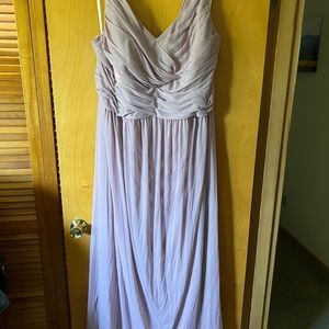 David’s Bridal Quartz bridesmaid dress